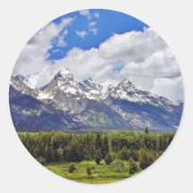 Großartiger Teton Nationalpark Sticker
