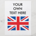 Großbritannien-Briefpapier Flyer Druck