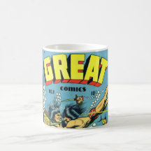 Große Comicen Teetasse