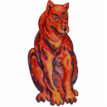 Große Hundfoto-Skulptur Photo Figur