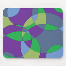 Große Kreise Mousepads
