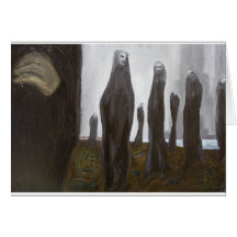 Große Soldaten (Schwarzweiss-Surrealismus) Karten
