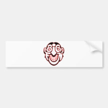 Große Spaß-optische Täuschung Auto Sticker
