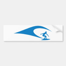 Große Welle Auto Sticker