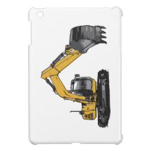 Großer gelber Bagger