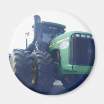 Großer grüner Traktor-Magnet Magnets