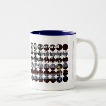 Großer Punkt-Foto-Becher Tasse