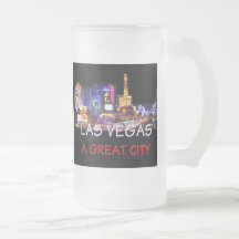 Großer Stadt-Becher LAS VEGASS Haferl