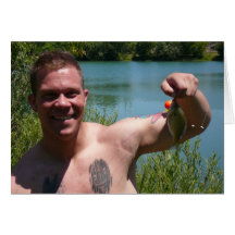 Großer Typ-kleine Fische Karten