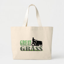 Großes Gras Tragetasche