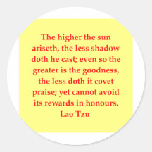 großes Lao Tzu Zitat Sticker