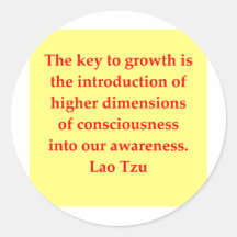 großes Lao Tzu Zitat Sticker