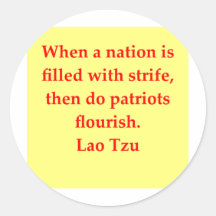 großes Lao Tzu Zitat Sticker