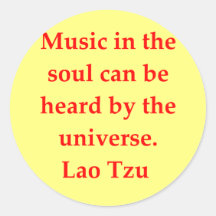 großes Lao Tzu Zitat Sticker