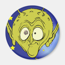 Großes vorangegangenes alien magnete