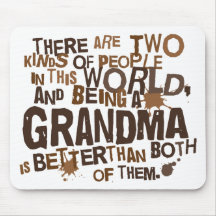Großmutter-Geschenk (lustig) Mousepads