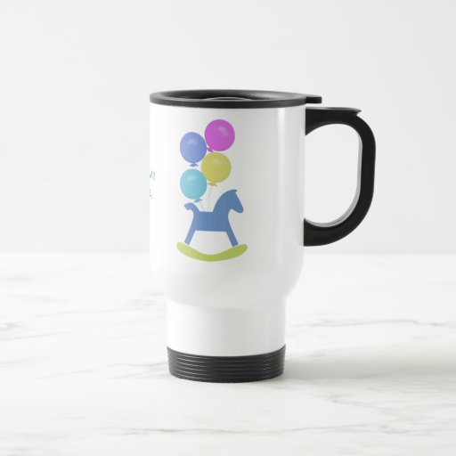 Großmutter, zum Schaukelpferd-und Ballon-Becher zu Kaffee Tassen