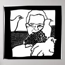 Großvater Bob und die Mädchen Plakatdrucke