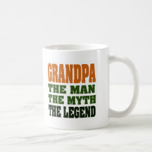 Großvater - der Mann, der Mythos, die Legende! Kaffee Tassen