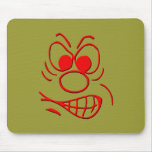 grrr wütend furious mousepad