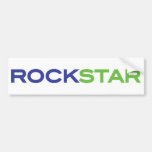 grün-blaues rockstar autosticker
