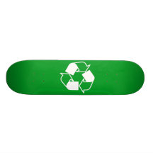 Grün recyceln individuelles deck