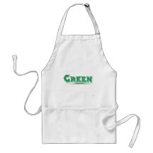 Grün Schürzen