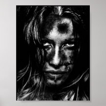Grundge Mädchen Poster