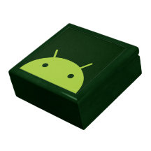 Grüne androide HauptGeschenkbox