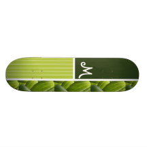 Grüne Essiggurken; Essiggurken-Muster Skateboard Deck