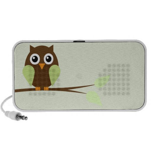 Grüne Eule Speaker