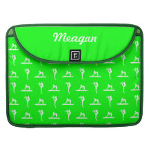 Grüne Gymnastik-MacBook Pro-Hülse Sleeves Für MacBook Pro