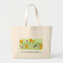 Grüne Honigbienen-Taschen-Tasche