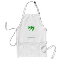 Grüne Klammern Schürzen