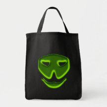 grüne Maske green mask Leinentaschen