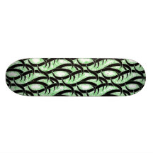 Grüne Wellen Skateboard Bretter