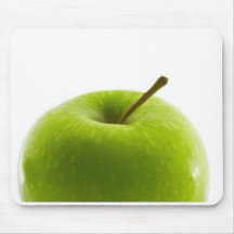 Grüner Apfel Mousepad