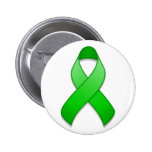 Grüner Bewusstseins-Band-Knopf Anstecknadelbutton