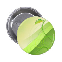 Grüner Blatt-HintergrundPin Anstecknadelbutton