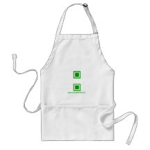 Grüner Doppelpunkt Schürzen