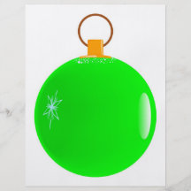 Grüner Flitter-Weihnachtsflieger Flyerdesign
