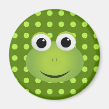 Grüner Frosch-Magnet Kühlschrankmagnet