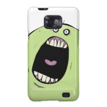 Grüner Monster-Kasten Samsung-Galaxie-S Galaxy S2 Cover