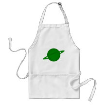Grüner Planet Schürze