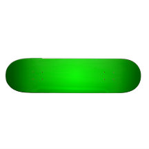 Grüner Radialstrahl verblaßt Personalisierte Skateboards