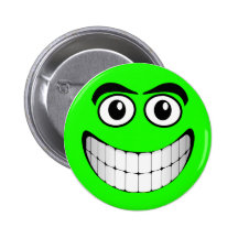 Grüner Smiley Buttons