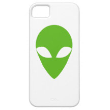 GRÜNES ALIEN iPhone 5 ETUI