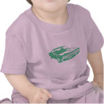Grünes Auto Shirt