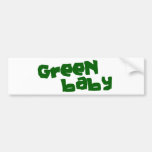 Grünes Baby Auto Sticker