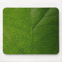 Grünes Blatt Mauspad
